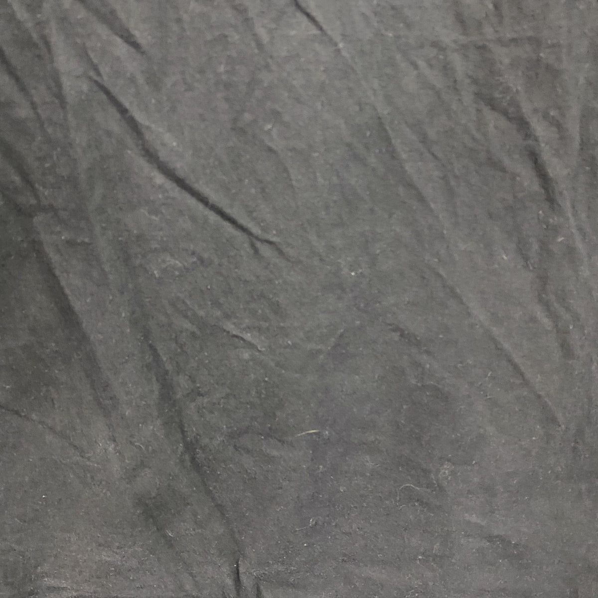 Cotton　半袖プリントTシャツ　黒　ブラック　XLサイズ　古着