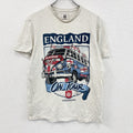 Volkswagen　フォルクスワーゲン　半袖プリントTシャツ　ベージュ　Mサイズ　古着