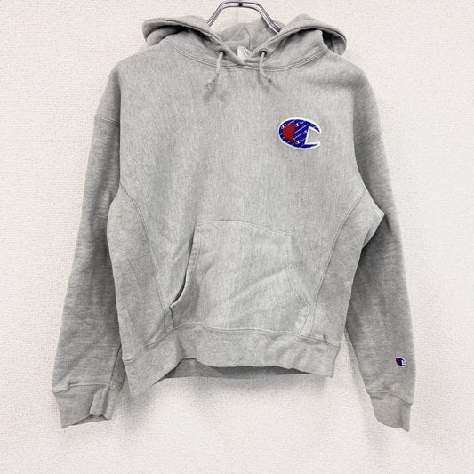 Champion　チャンピオン　リバースウィーブ　スウェットパーカー/フーディー　灰色　グレー　Mサイズ