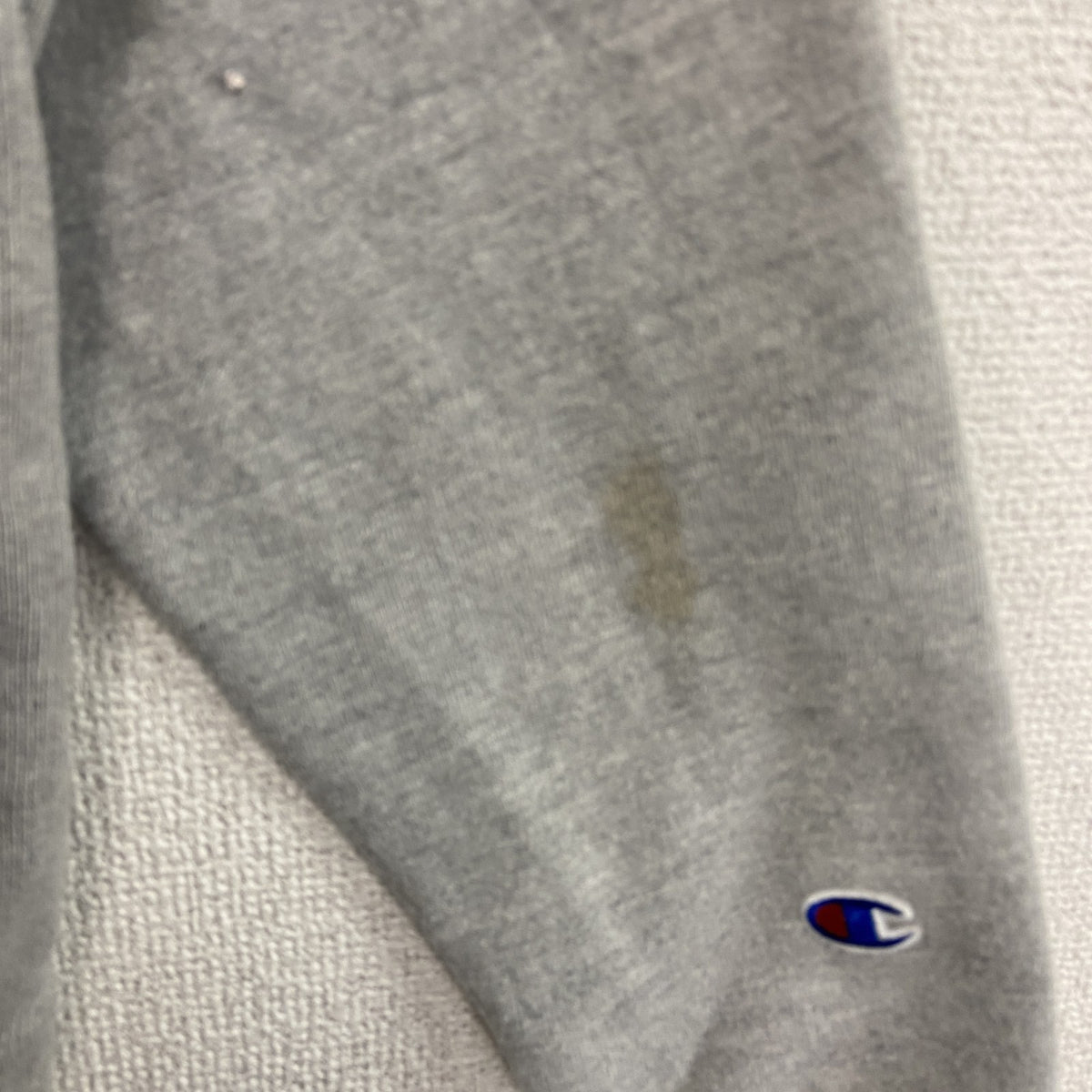 Champion　チャンピオン　リバースウィーブ　スウェットパーカー/フーディー　灰色　グレー　Mサイズ　古着