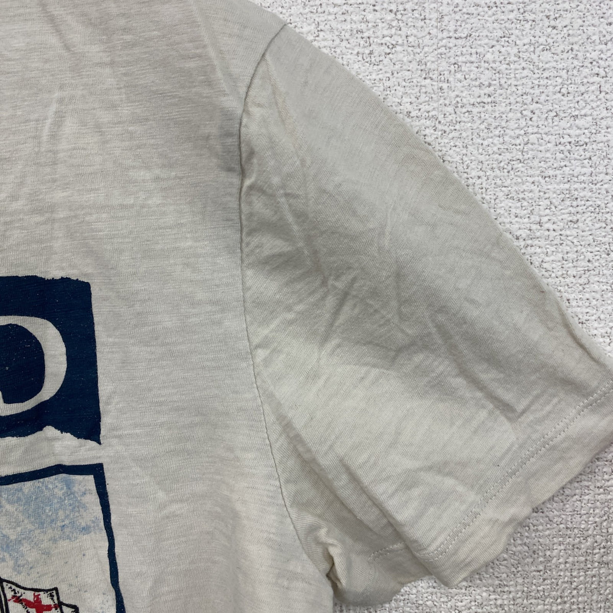 Volkswagen　フォルクスワーゲン　半袖プリントTシャツ　ベージュ　Mサイズ　古着