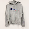 Champion　チャンピオン　リバースウィーブ　スウェットパーカー/フーディー　灰色　グレー　Sサイズ　古着
