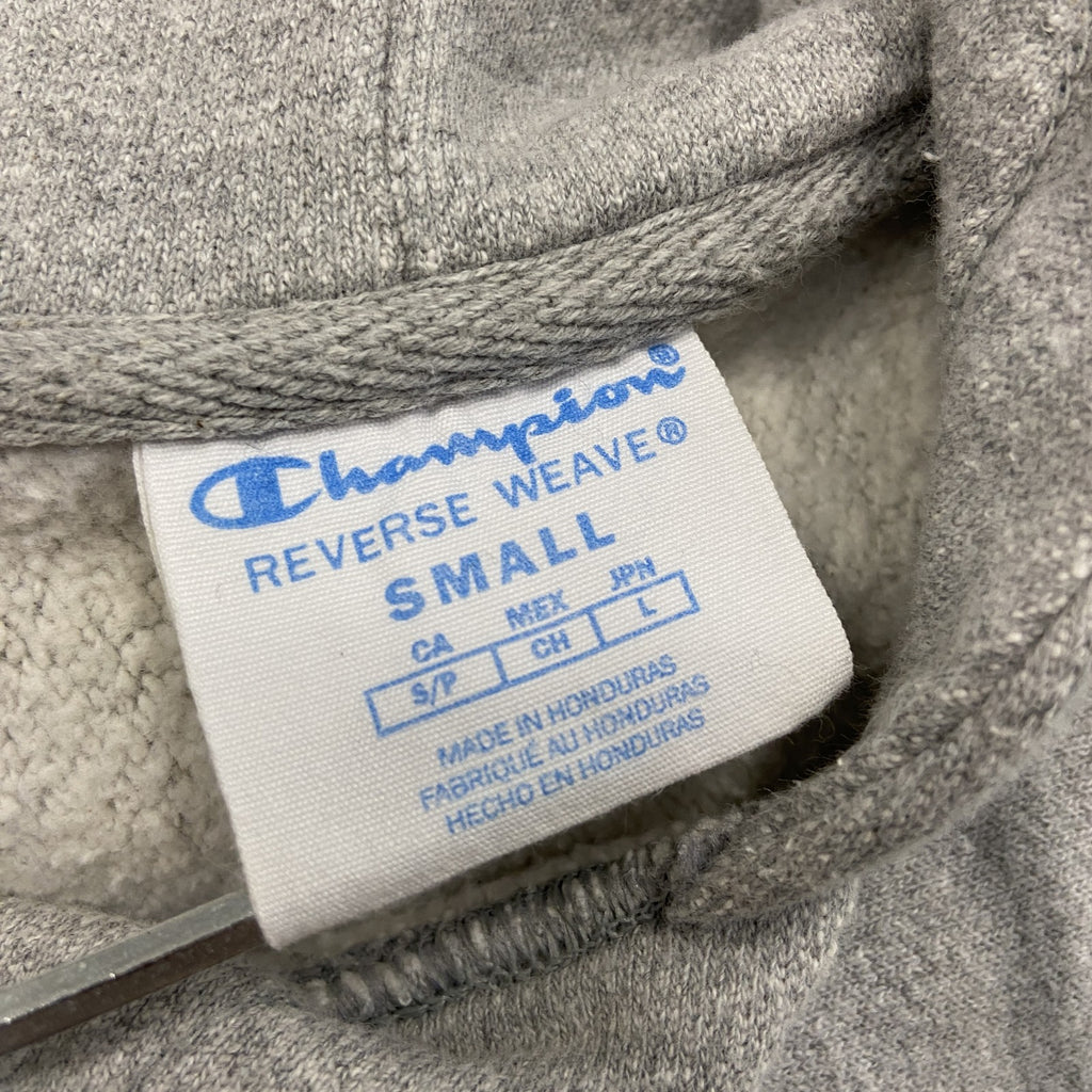 Champion　チャンピオン　リバースウィーブ　スウェットパーカー/フーディー　灰色　グレー　Sサイズ　古着