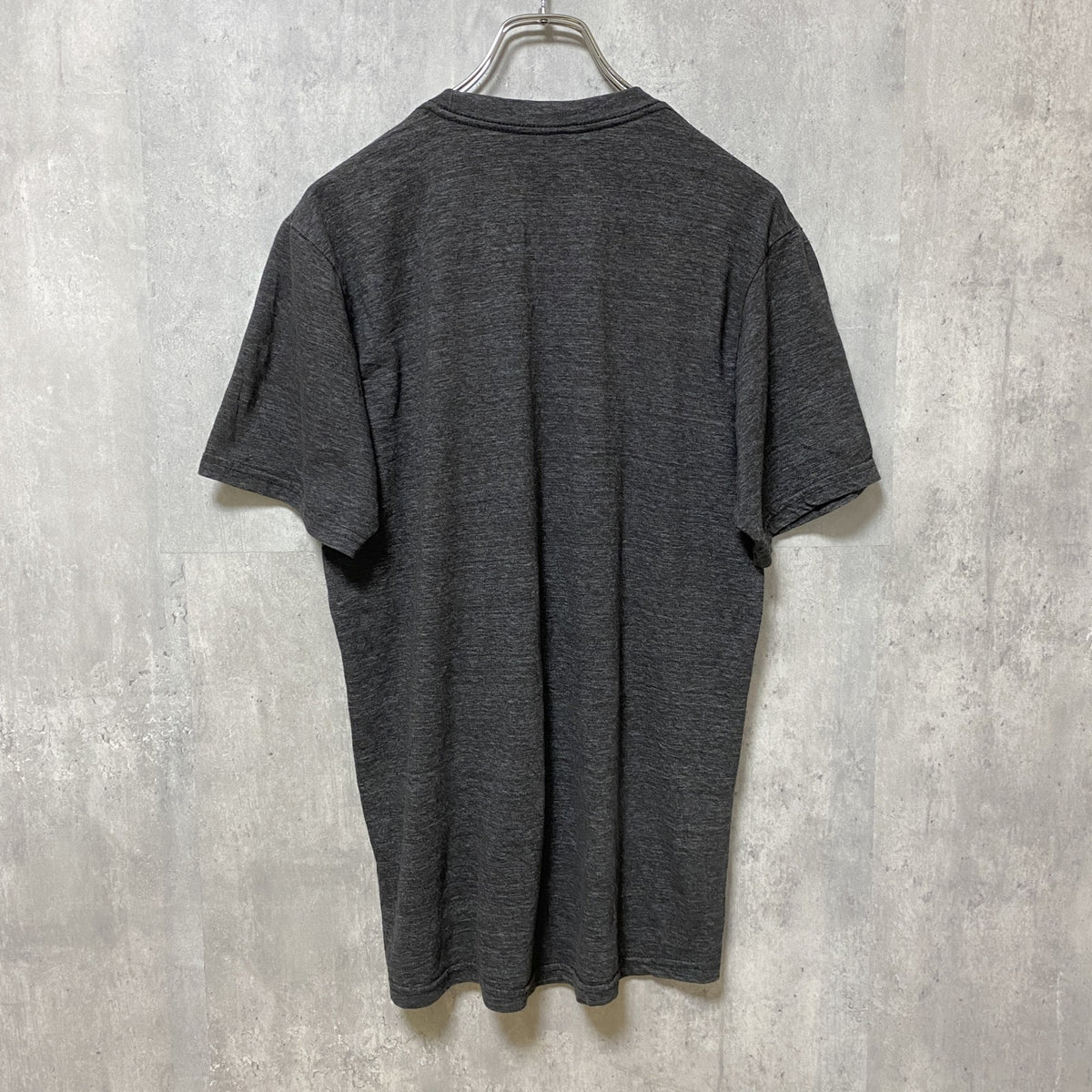 MARVEL　スパイダーマン　半袖クルーネックプリントTシャツ　チャコール　レトロデザイン　Mサイズ　古着