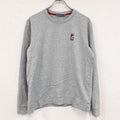 FILA　フィラ　スウェット/トレーナー　灰色　グレー　Mサイズ スウェットトップス ユニセックス コットン 古着