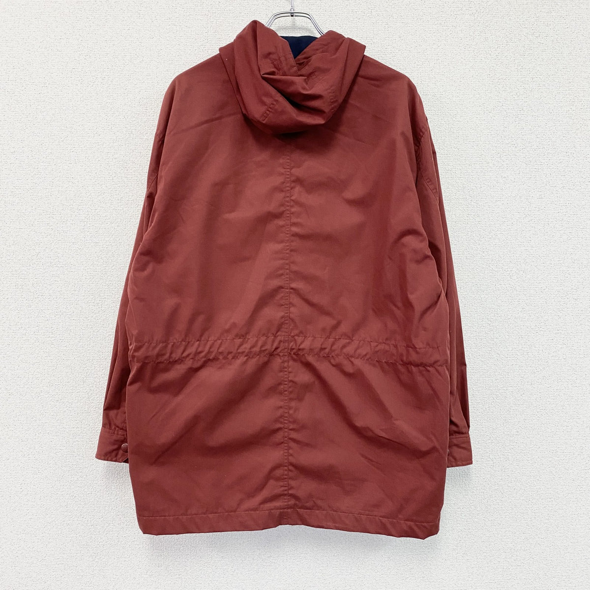 00s　OLD UNIQLO　オールドユニクロ　マウンテンパーカー　3つポケット　ヴィンテージ　赤　レッド　Lサイズ　古着