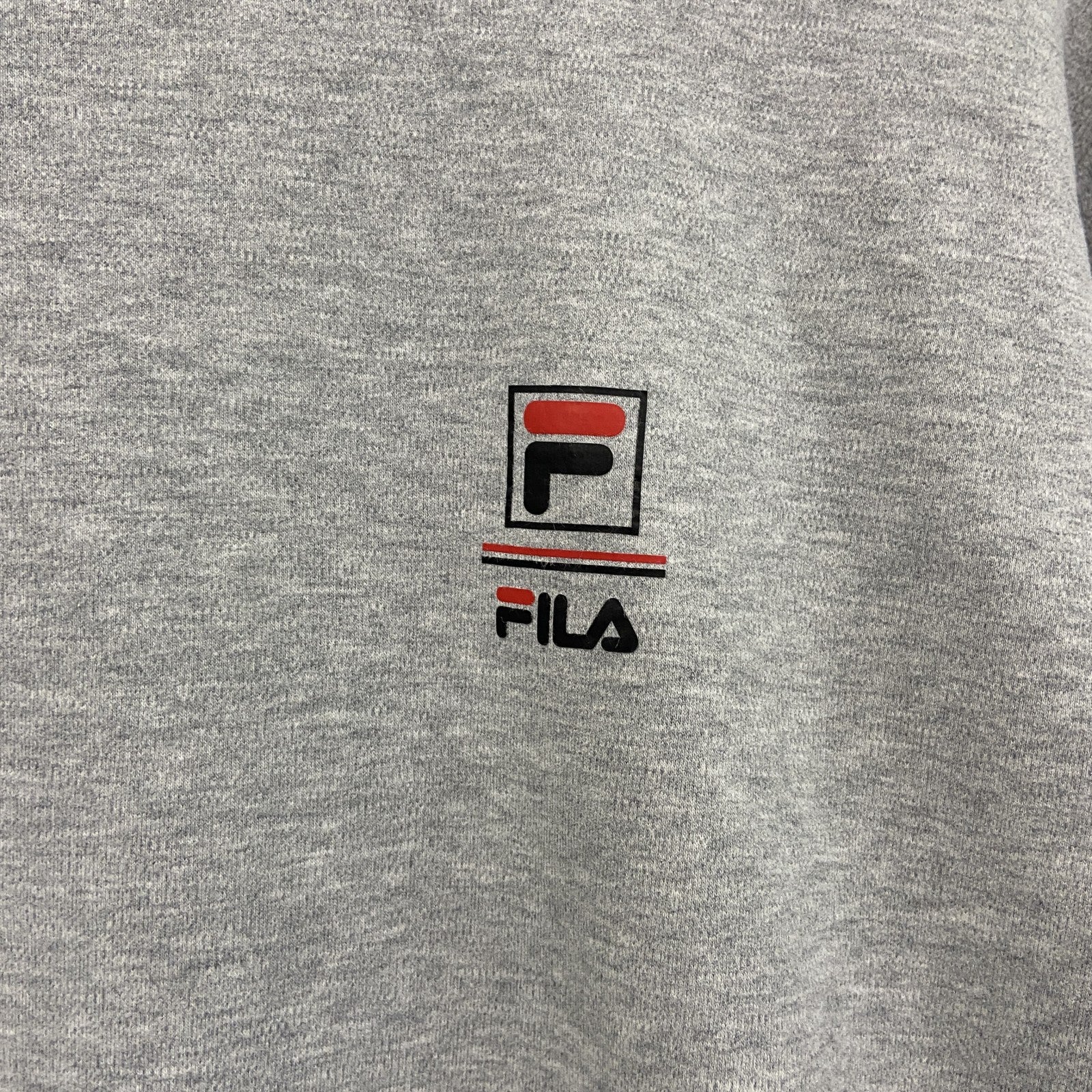 FILA　フィラ　スウェット/トレーナー　灰色　グレー　Mサイズ スウェットトップス ユニセックス コットン 古着