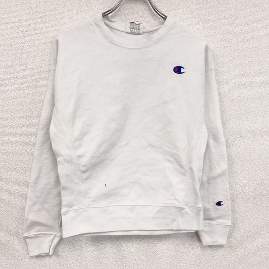 Champion　チャンピオン　リバースウィーブ　スウェット/トレーナー　白　ホワイト　Sサイズ