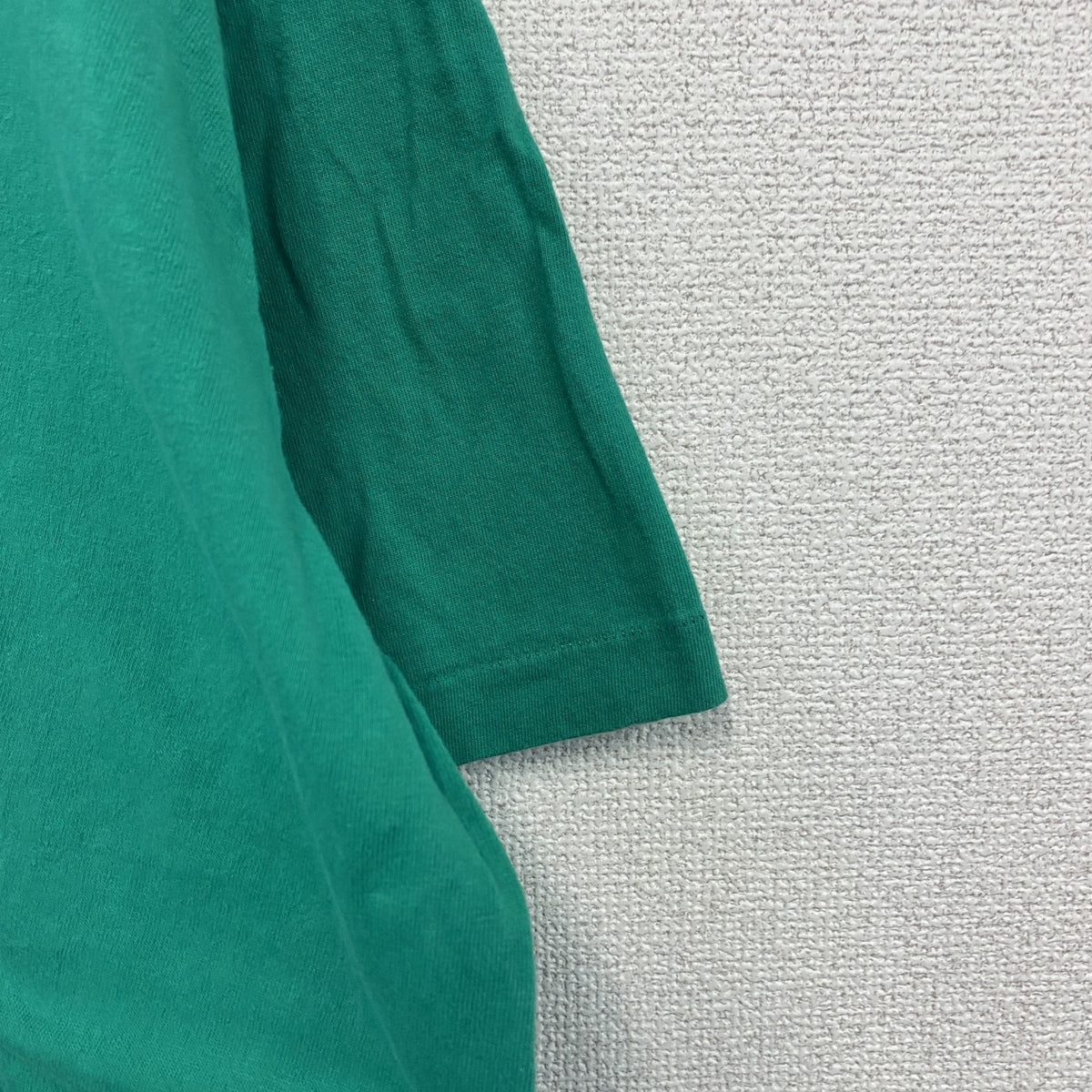 FRUIT OF THE LOOM　フルーツオブザルーム　半袖プリントTシャツ　ヴィンテージ　シングルステッチ　緑　グリーン　2XLサイズ　古着