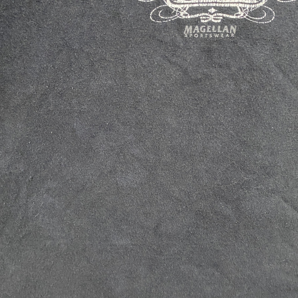 MAGELLAN　半袖プリントTシャツ　黒　ブラック　Lサイズ　古着