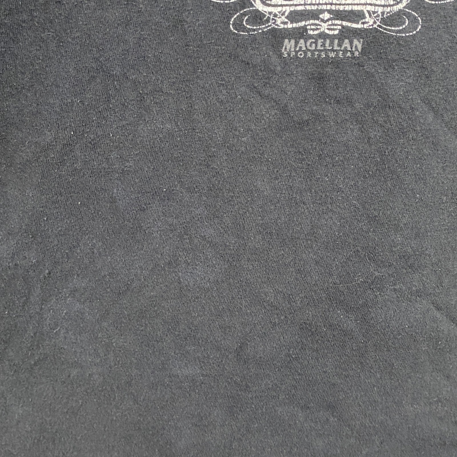 MAGELLAN　半袖プリントTシャツ　黒　ブラック　Lサイズ　古着