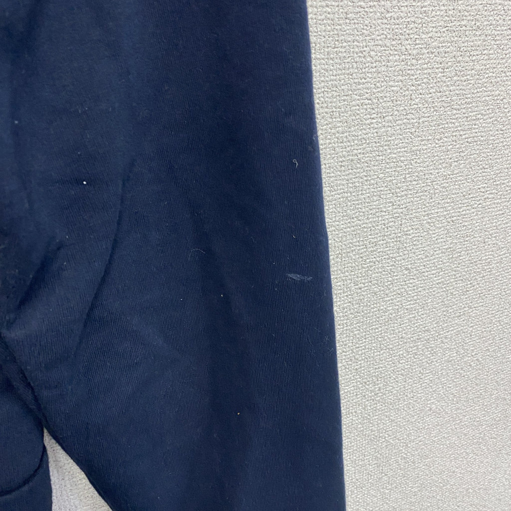 LANDS'END　ランズエンド　ショールカラースウェットカーディガン　紺　ネイビー　2XLサイズ　古着