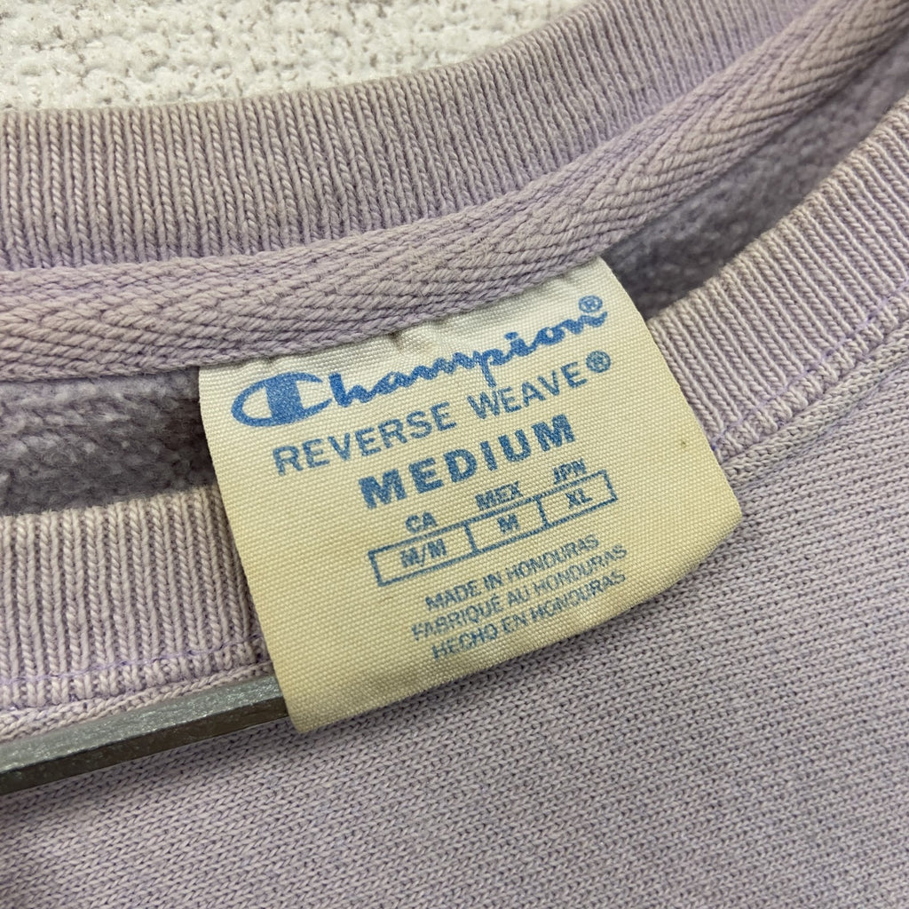 Champion　チャンピオン　リバースウィーブ　スウェット/トレーナー　薄紫　ライトパープル　Mサイズ スウェットトップス ユニセックス コットン 古着