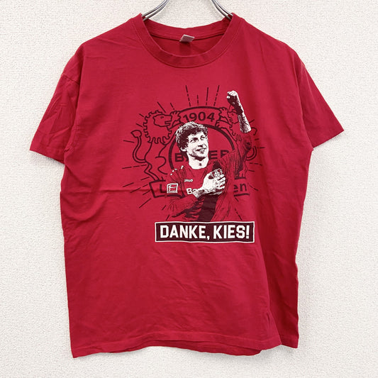 SOL’S　バイエル・レバークーゼン　シュテファン・キースリング　半袖Tシャツ　赤　レッド　Mサイズ