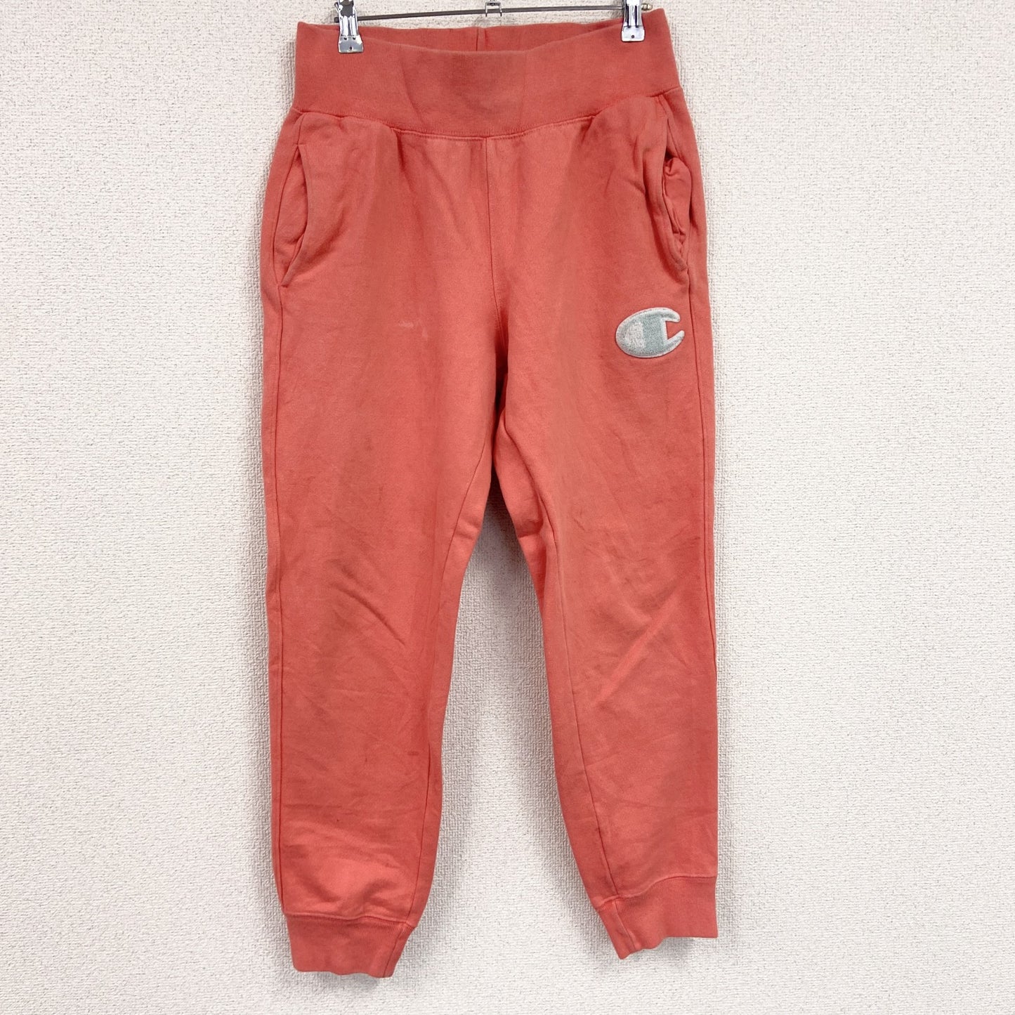 Champion　チャンピオン　リバースウィーブ　スウェットパンツ　橙色　オレンジ　Mサイズ