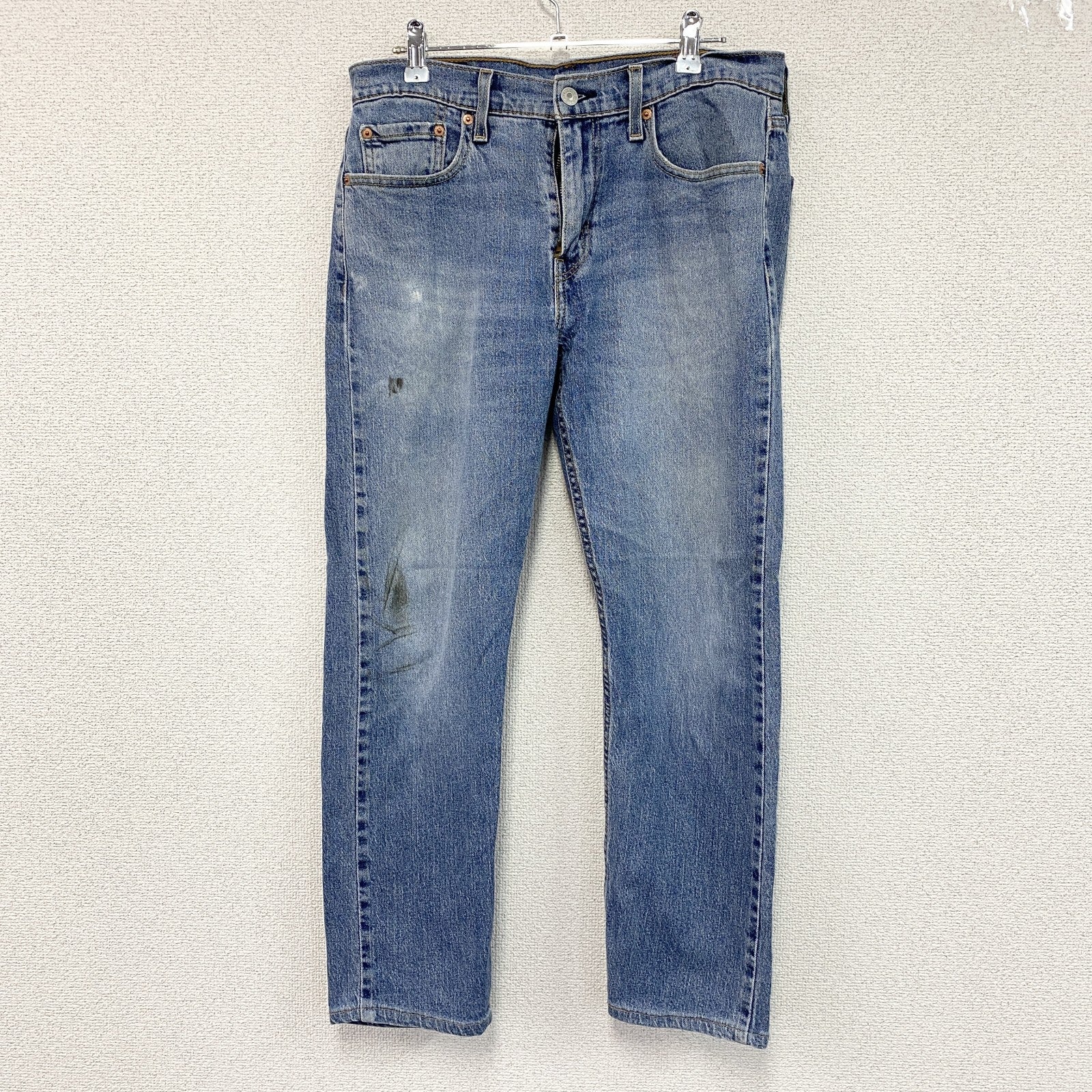 Levi's　リーバイス　502　デニムパンツ/ジーンズ　ジップフライ　縦落ち　フェード　インディゴ　W30サイズ　古着