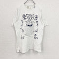 LRG　半袖プリントTシャツ　白　ホワイト　Sサイズ　古着