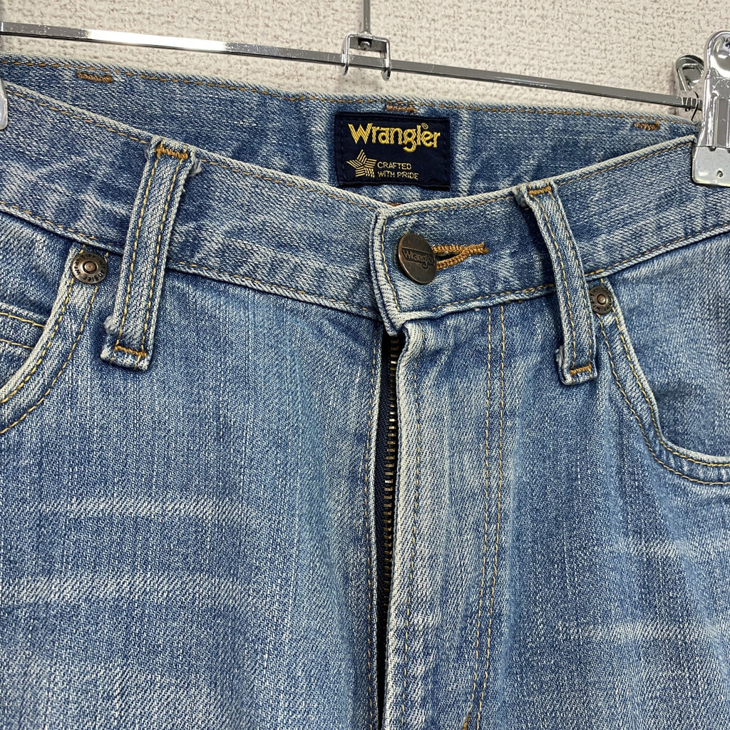 Wrangler　ラングラー　デニムパンツ/ジーンズ　ジップフライ　縦落ち　フェード　インディゴ　29サイズ　古着