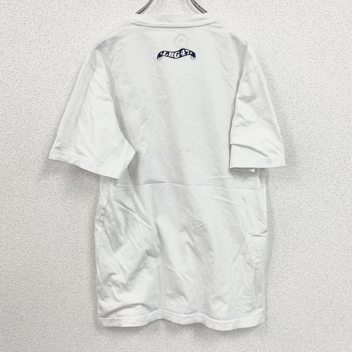 LRG　半袖プリントTシャツ　白　ホワイト　Sサイズ　古着