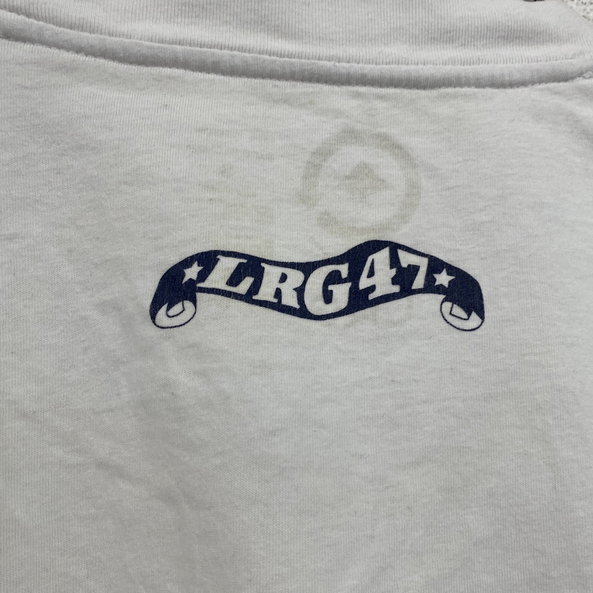 LRG　半袖プリントTシャツ　白　ホワイト　Sサイズ　古着