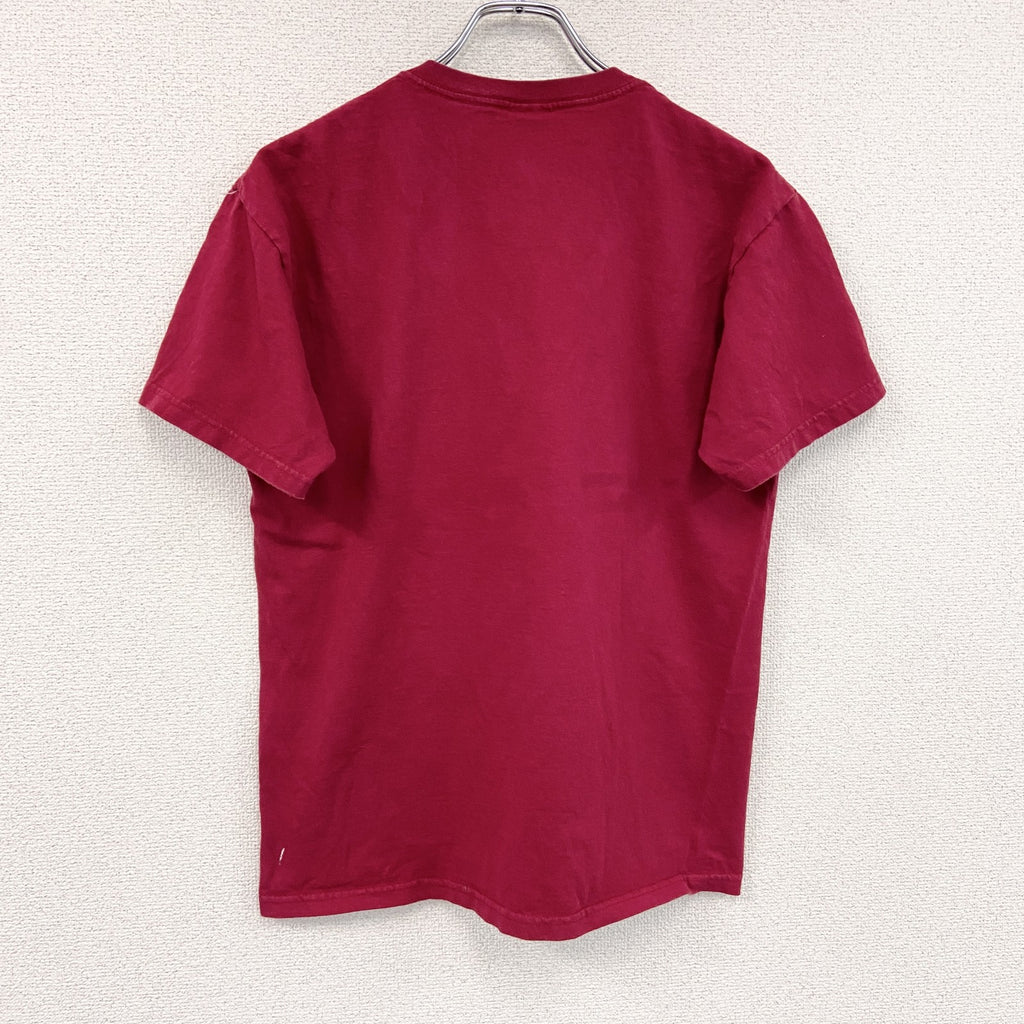 GILDAN　ギルダン　半袖プリントTシャツ　WEBELOS　赤　レッド　Mサイズ　古着
