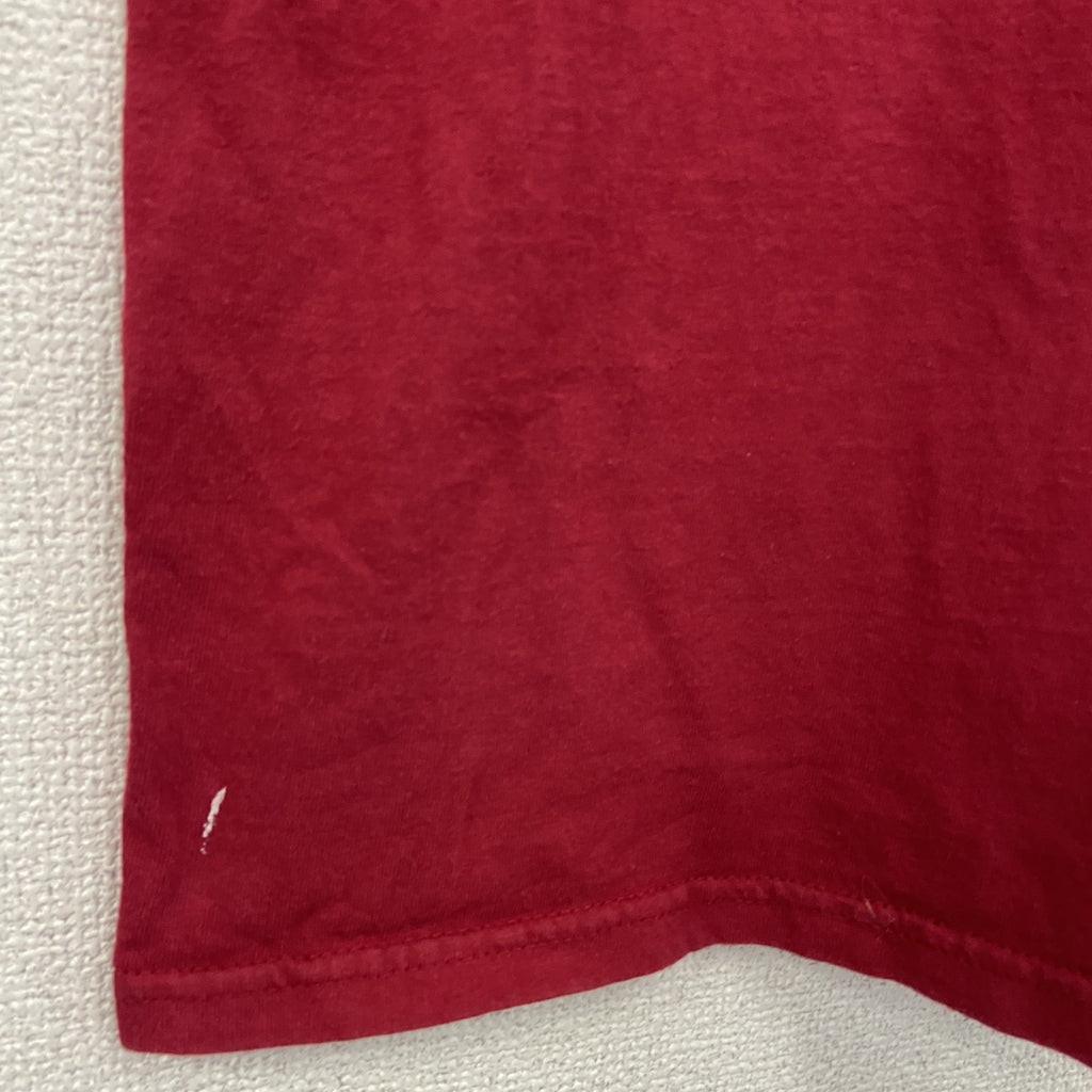 GILDAN　ギルダン　半袖プリントTシャツ　WEBELOS　赤　レッド　Mサイズ　古着