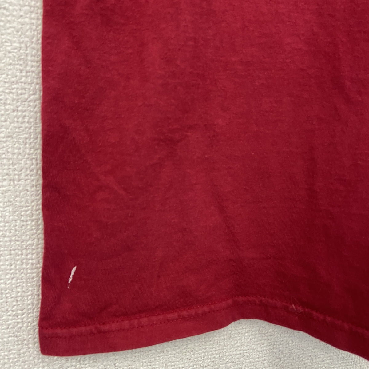 GILDAN　ギルダン　半袖プリントTシャツ　WEBELOS　赤　レッド　Mサイズ　古着