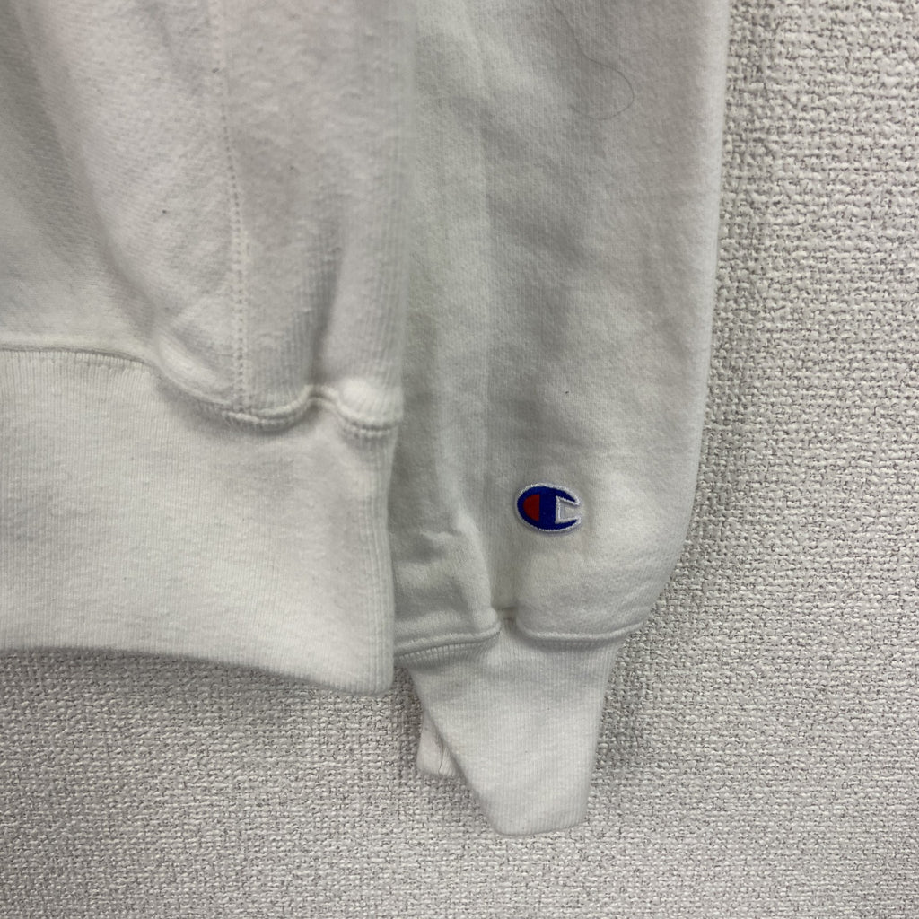 Champion　チャンピオン　リバースウィーブ　スウェット/トレーナー　白　ホワイト　XLサイズ スウェットトップス ユニセックス コットン 古着