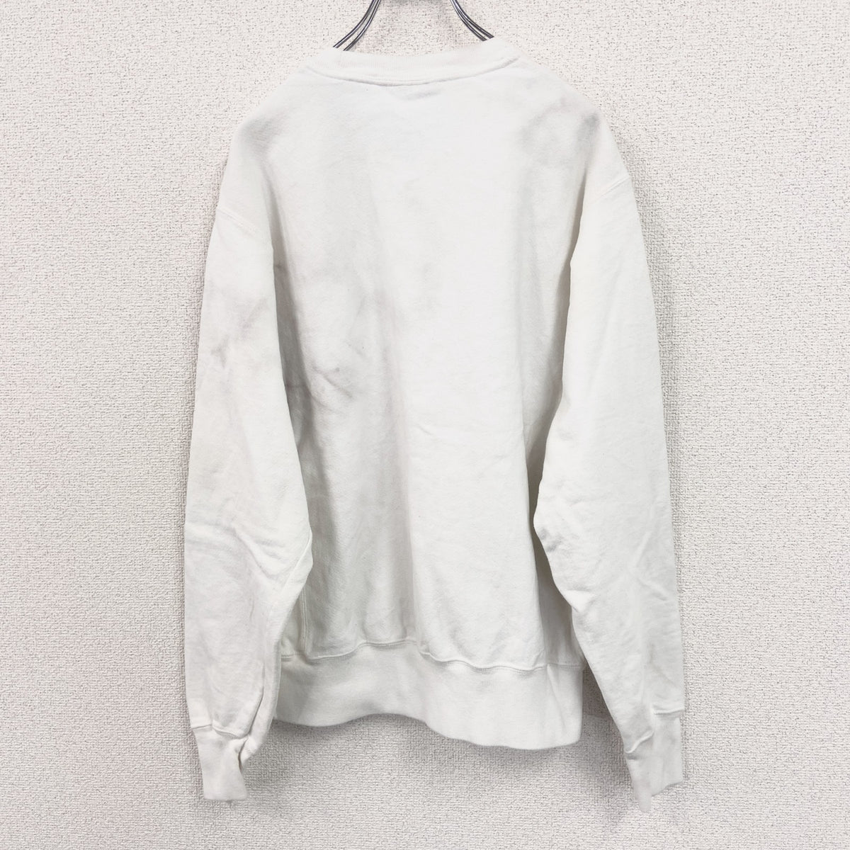 Champion　チャンピオン　リバースウィーブ　スウェット/トレーナー　白　ホワイト　XLサイズ スウェットトップス ユニセックス コットン 古着