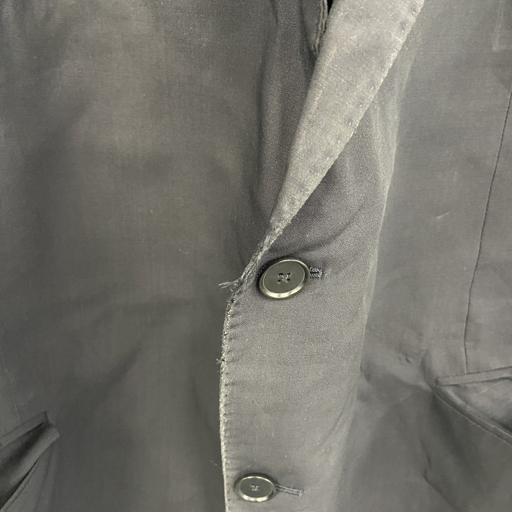 BURBERRY LONDON　バーバリーロンドン　テーラードジャケット　ブレザー　紺　ネイビー　60サイズ　古着