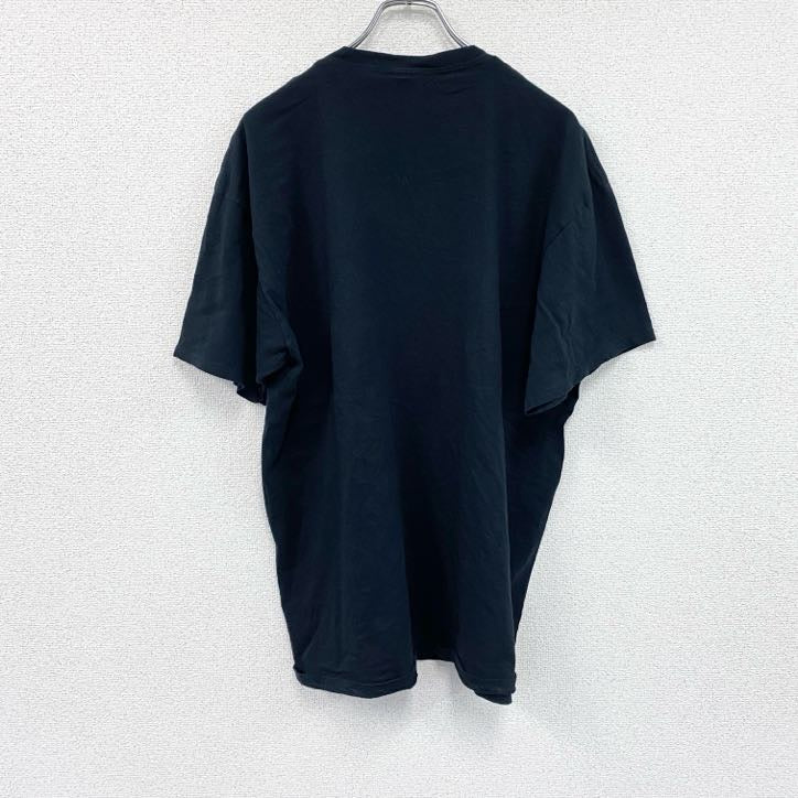 ATC　半袖プリントTシャツ　黒　ブラック　XLサイズ　古着