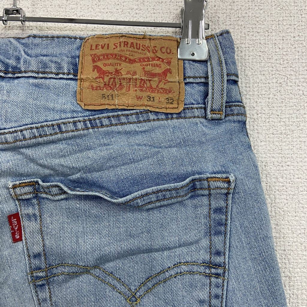 Levi’s　リーバイス　511　デニムパンツ/ジーンズ　ジップフライ　インディゴ　W31サイズ　古着