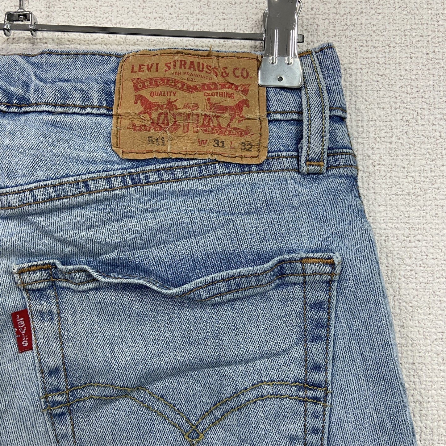 Levi’s　リーバイス　511　デニムパンツ/ジーンズ　ジップフライ　インディゴ　W31サイズ