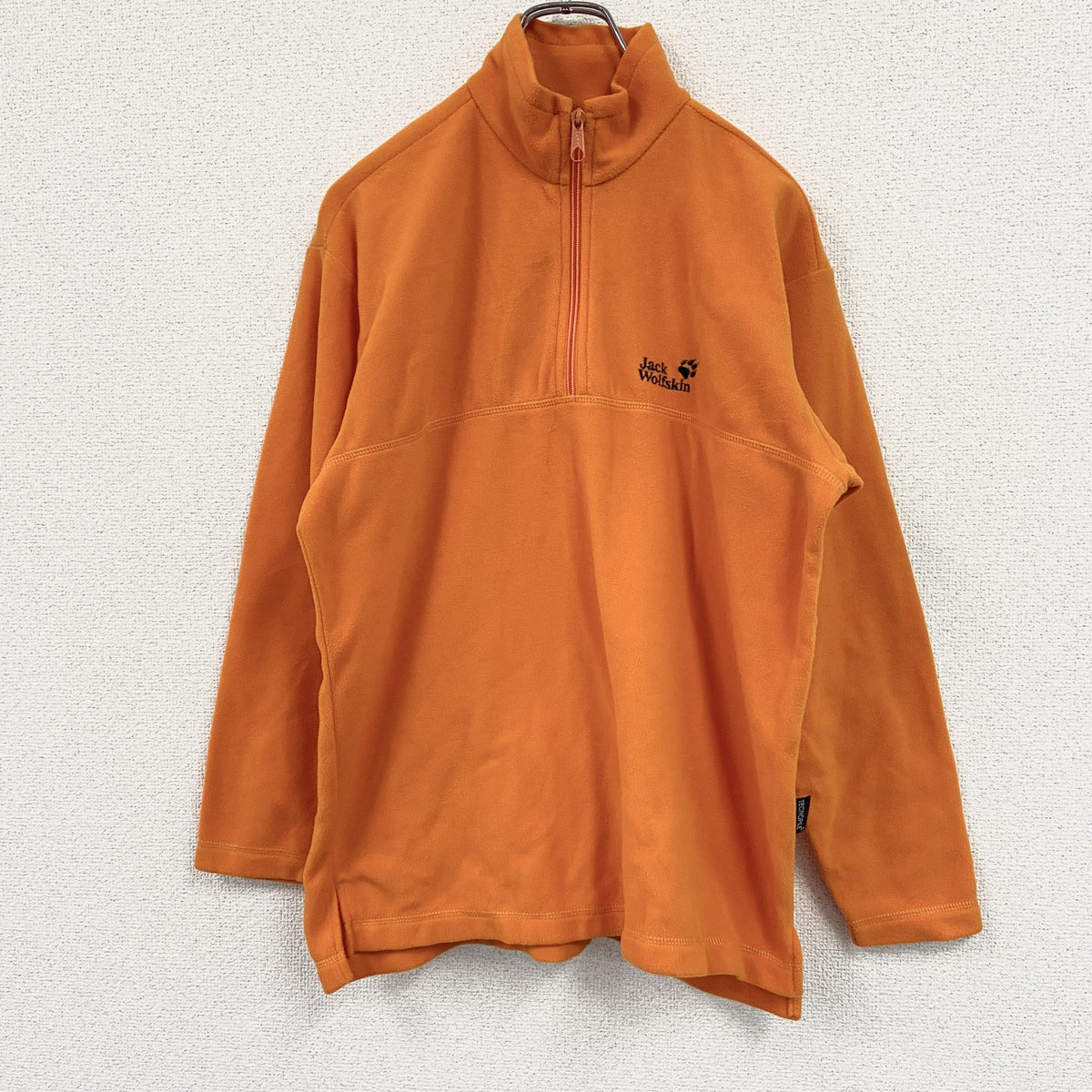 Jack Wolfskin　ジャック ウルフスキン　ハーフジップフリースジャケット/ボアジャケット　オレンジ　古着
