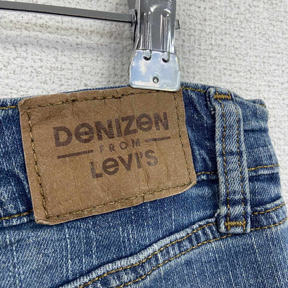 Levi’s　リーバイス　DENIZEN　デニムパンツ/ジーンズ　縦落ち　鬼ヒゲ　ジップフライ　インディゴ　W33サイズ　古着