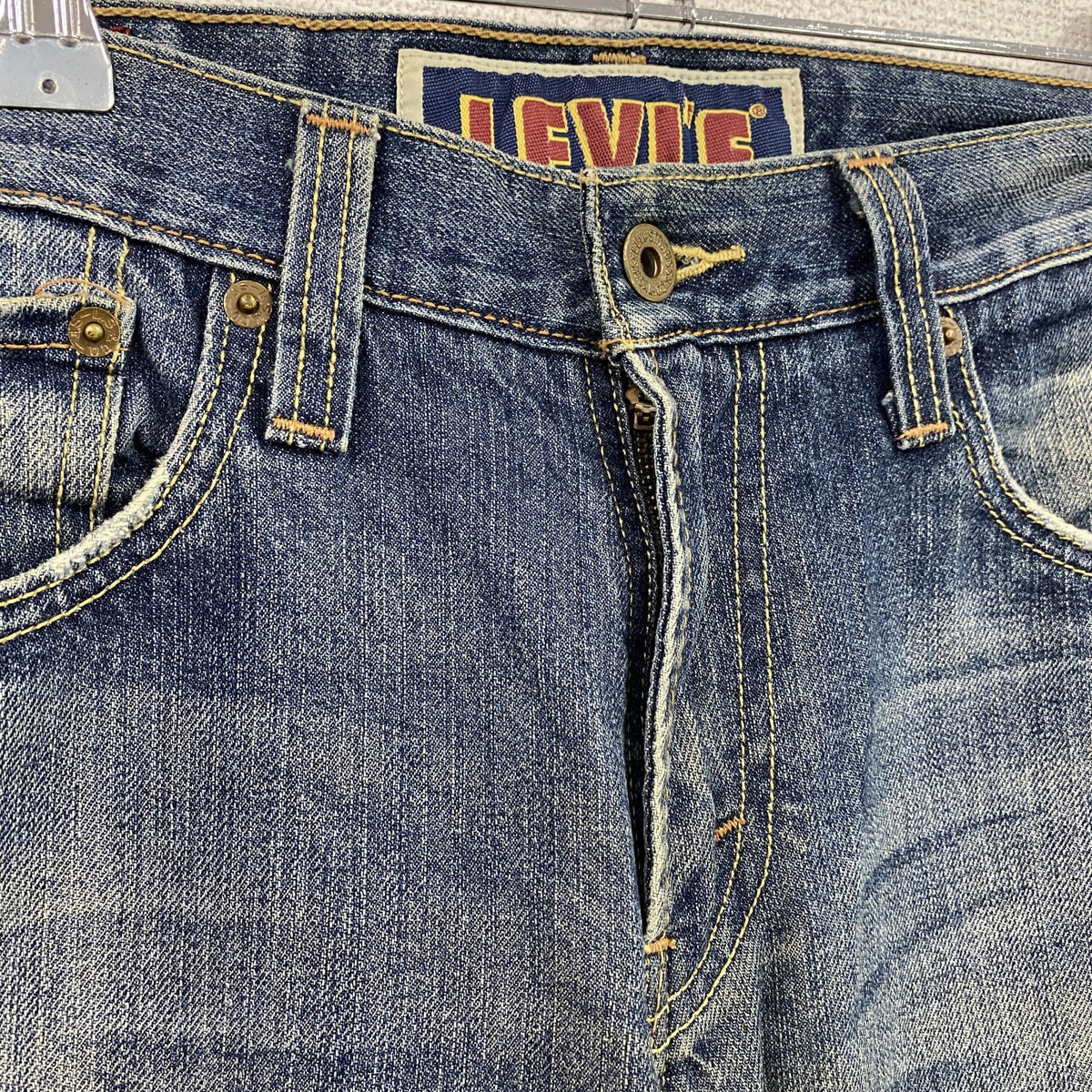 Levi's　リーバイス　514　デニムパンツ/ジーンズ　ジップフライ　インディゴ　W31サイズ　古着