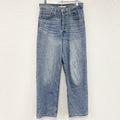 Levi's　リーバイス　デニムパンツ/ジーンズ　ボタンフライ　縦落ち　鬼ヒゲ　インディゴ　W27サイズ レディース コットン 古着