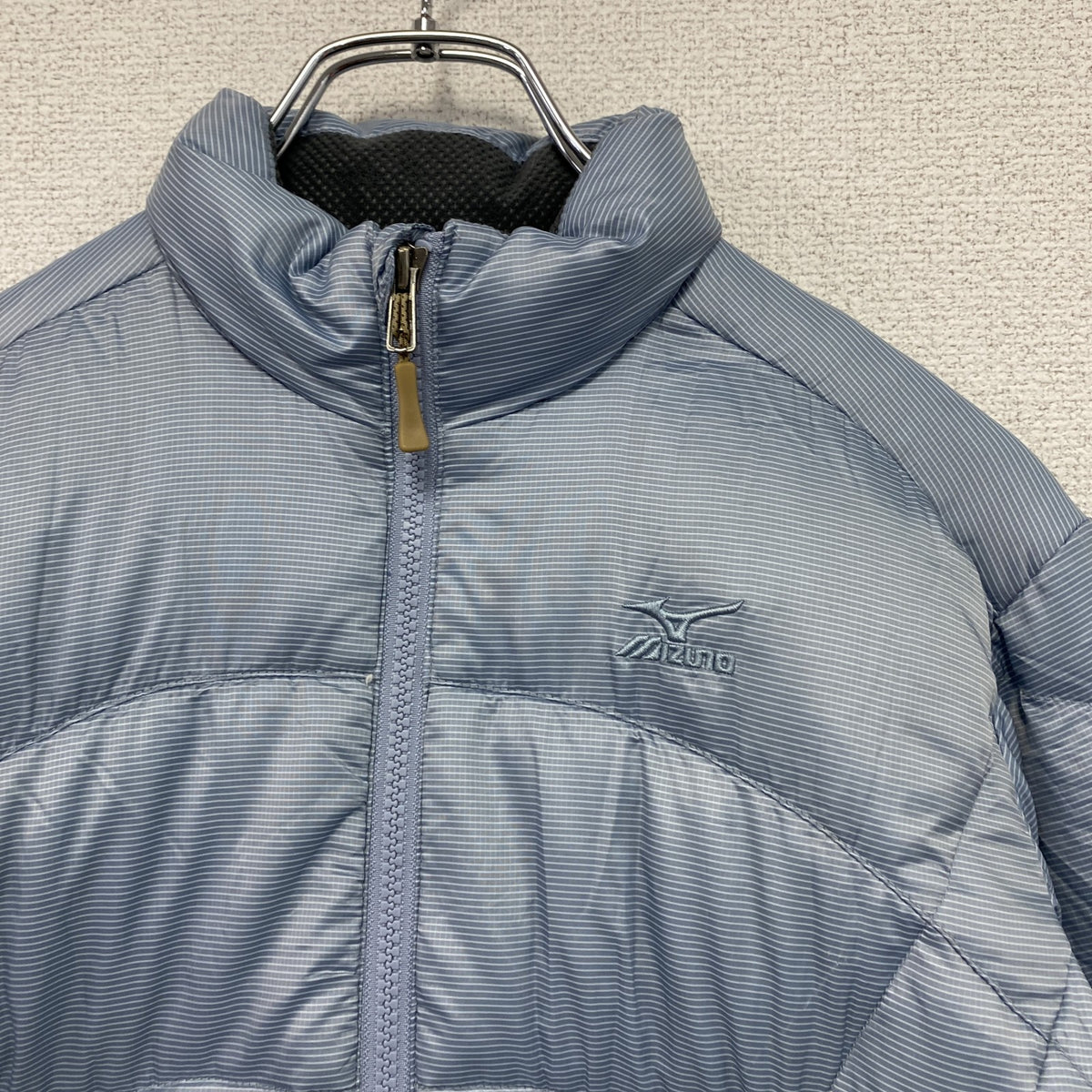 MIZUNO　ミズノ　ダウンジャケット　水色　ライトブルー　Sサイズ　古着