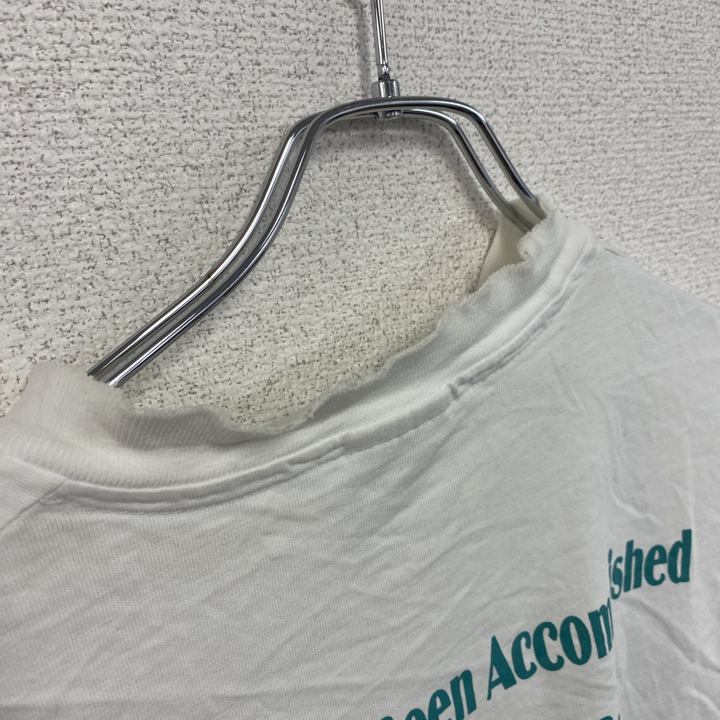 90s　Hanes　ヘインズ　タカラベルモント　半袖プリント企業Tシャツ　シングルステッチ　ヴィンテージ　白　ホワイト　Mサイズ　古着