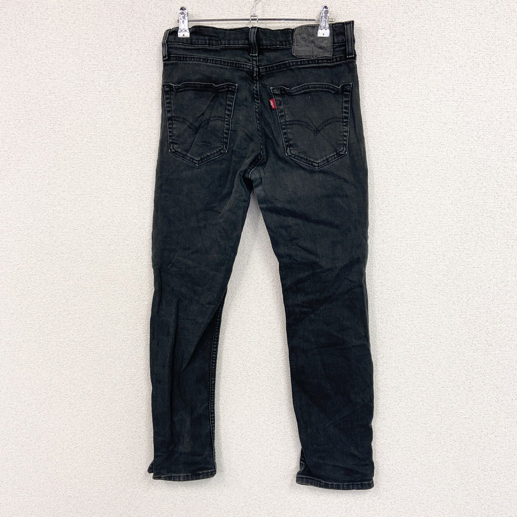 Levi’s　リーバイス　511　ブラックデニムパンツ/ジーンズ　ジップフライ　黒　ブラック　W31サイズ　古着