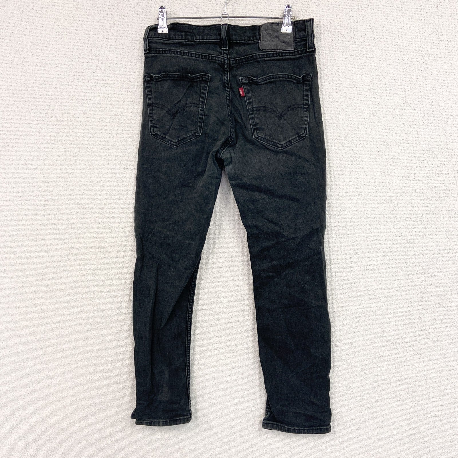 Levi’s　リーバイス　511　ブラックデニムパンツ/ジーンズ　ジップフライ　黒　ブラック　W31サイズ　古着