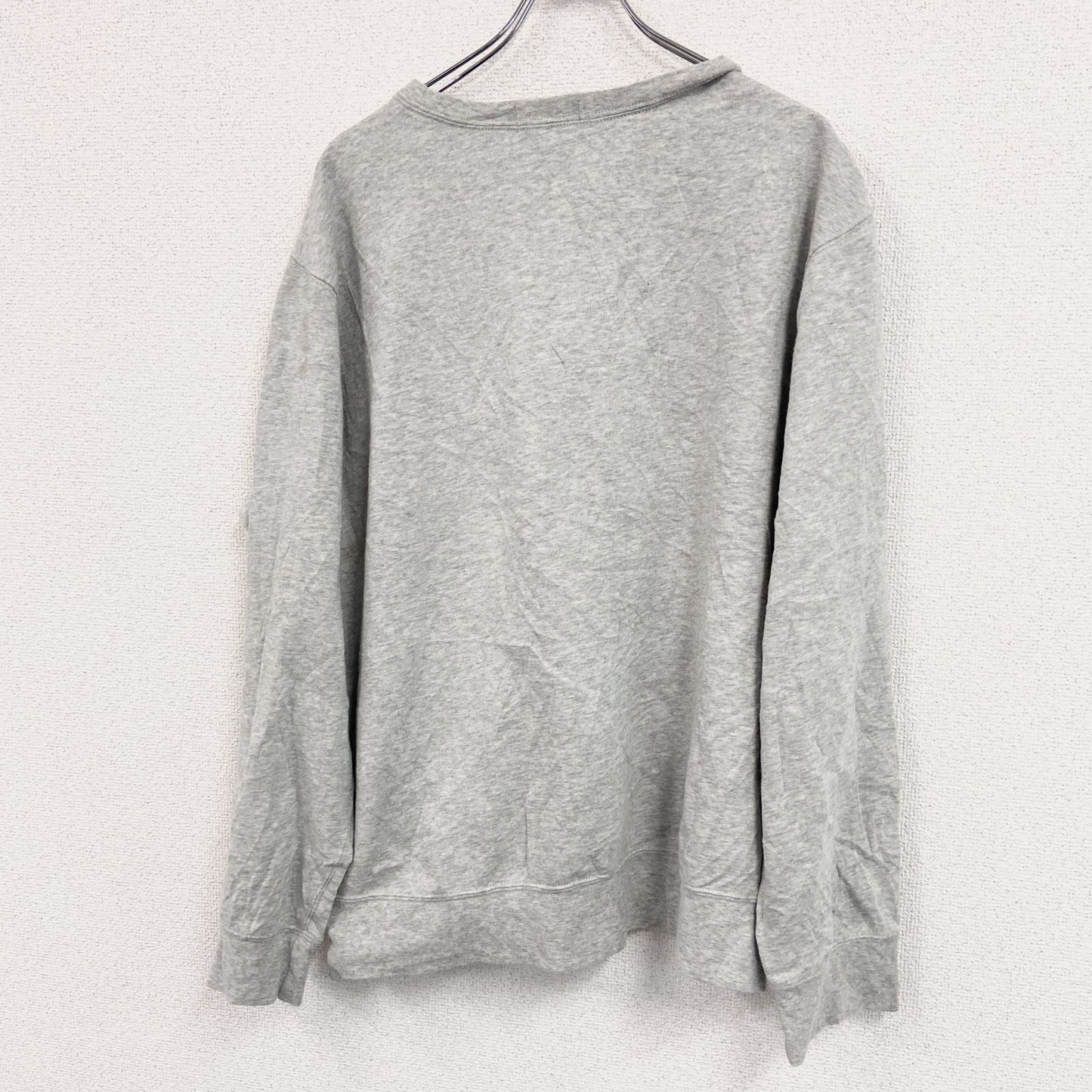 POLO RALPH LAUREN　ポロ・ラルフローレン　スウェット/トレーナー　前V　灰色　グレー　XXLサイズ