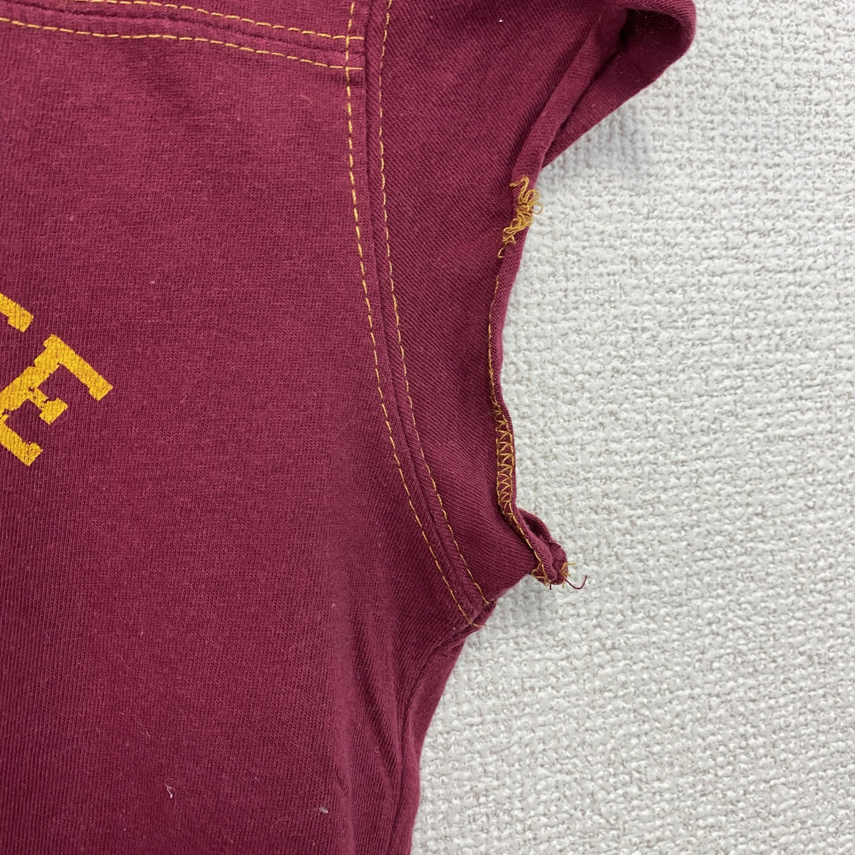 Hard Rock cafe　ハードロックカフェ　半袖プリントTシャツ　ボルドー　Lサイズ　古着