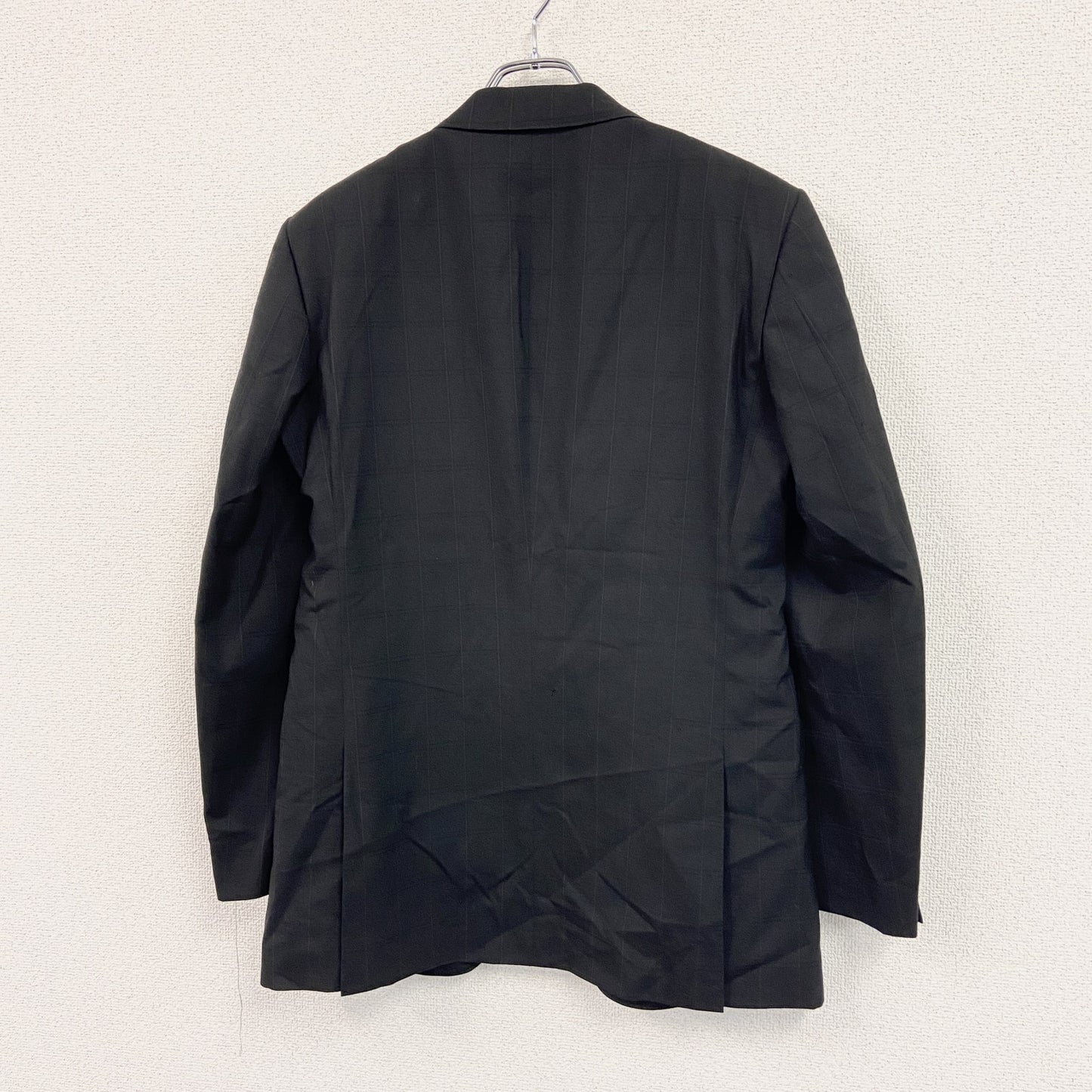 E.Z BY ZENZA　イージーバイゼニア　テーラードジャケット　タグ付き　デッドストック　黒　ブラック　50Rサイズ