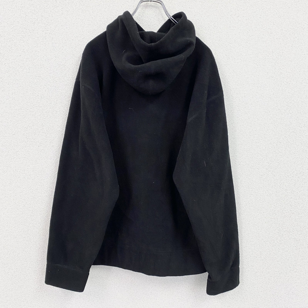 00s　OLD NAVY　オールドネイビー　フリースパーカー/フーディー　ヴィンテージ　黒　ブラック　Lサイズ　古着
