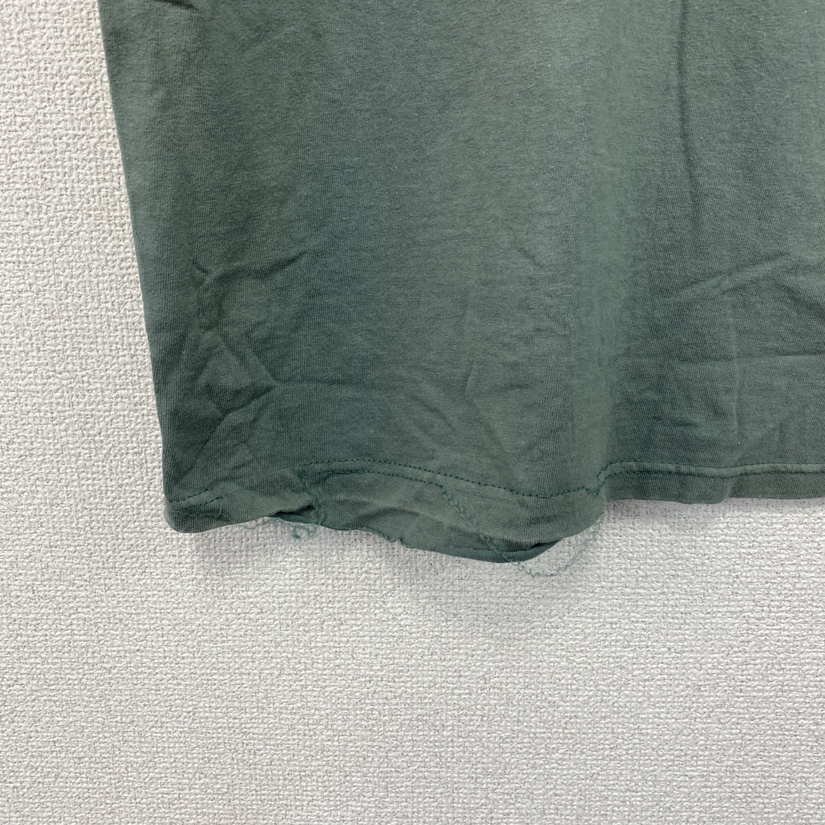 Quiksilver　クイックシルバー　半袖プリントTシャツ　緑　グリーン　Lサイズ　古着