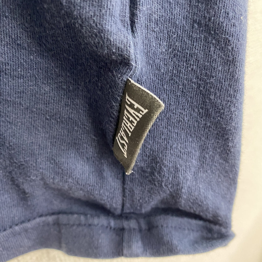 EVERLAST　半袖プリントTシャツ　紺　ネイビー　Lサイズ　古着