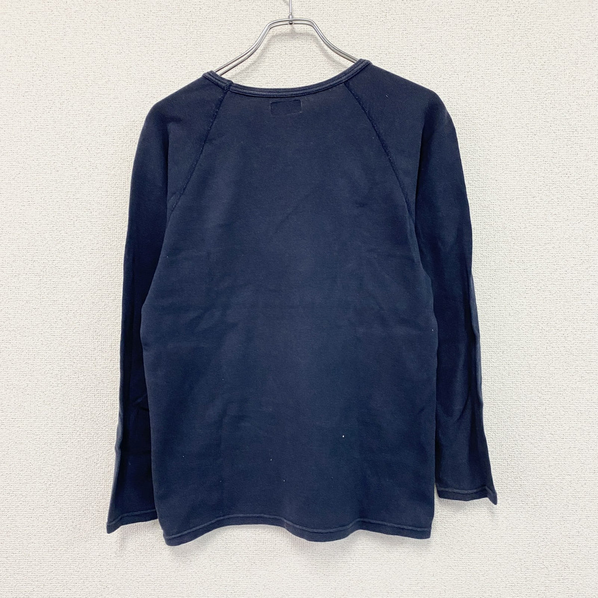 HOLLYWOOD RANCH MARKET　ハリウッドランチマーケット　長袖Tシャツ/ロンT　フェード　紺　ネイビー　4サイズ　古着