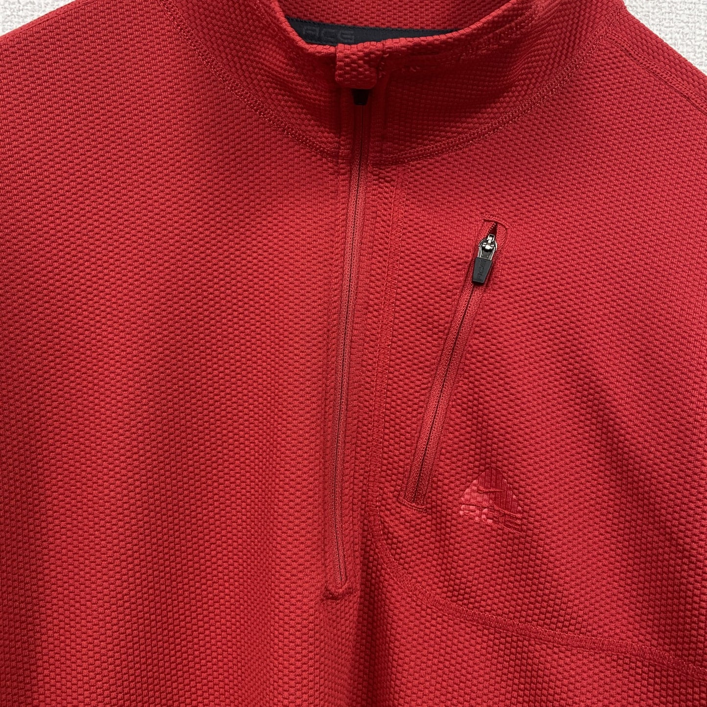 NIKE ACG　ナイキエーシージー　ハーフジッププルオーバーカットソー　赤　レッド　XLサイズ