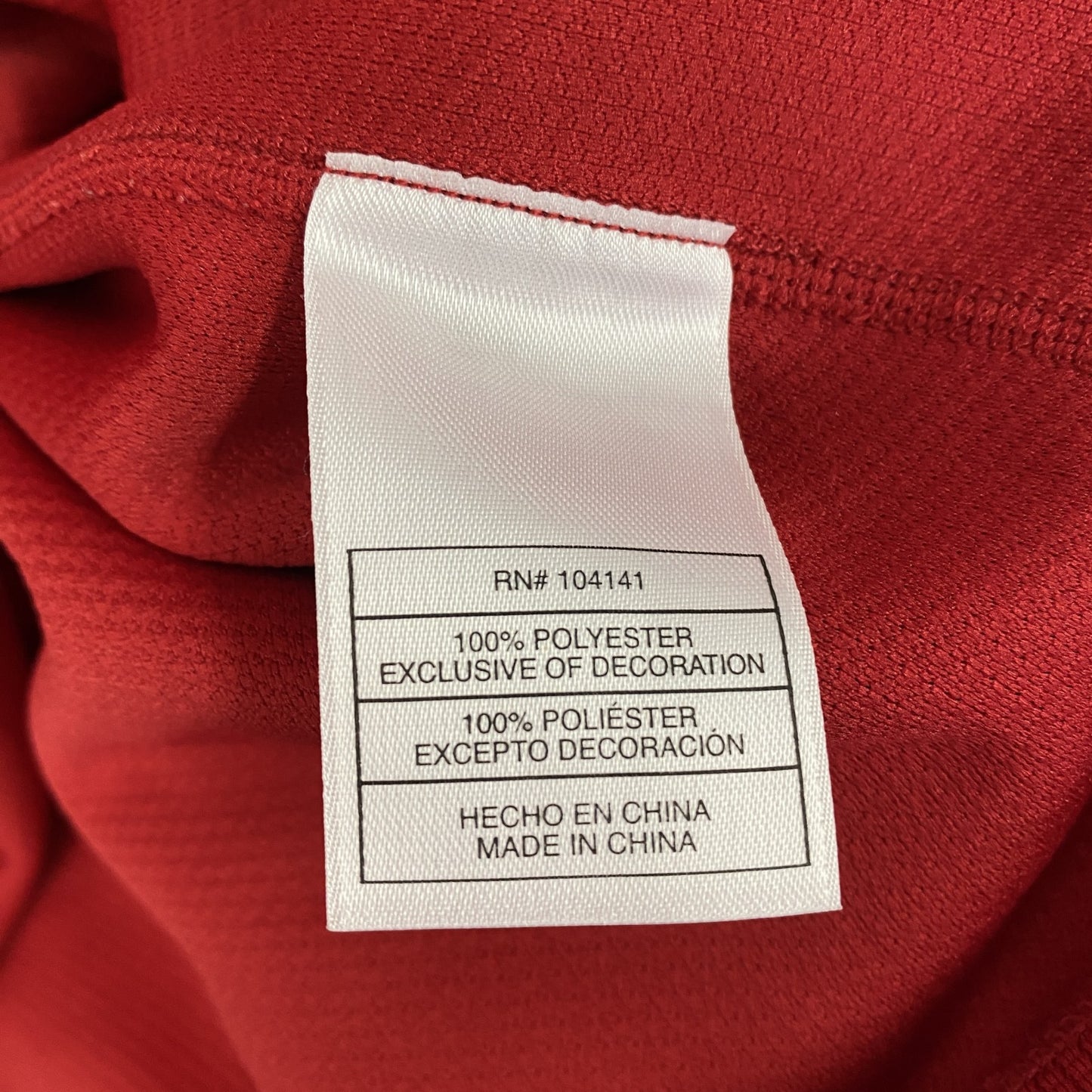 NIKE ACG　ナイキエーシージー　ハーフジッププルオーバーカットソー　赤　レッド　XLサイズ